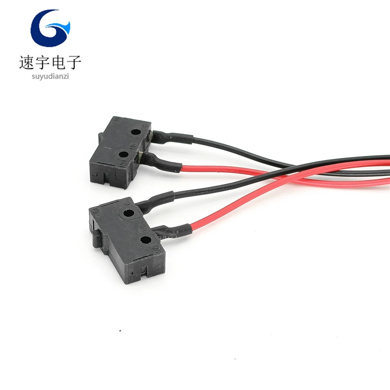 Микропереключатель с проводом KW12 2 фута без ручки с сварочной проволокой предел перемещения переключатель Мясорубка соевое молоко машина открытая