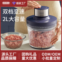 德国OIDIRE绞肉机家用小型电动绞馅全自动打碎肉馅多功能料理搅拌