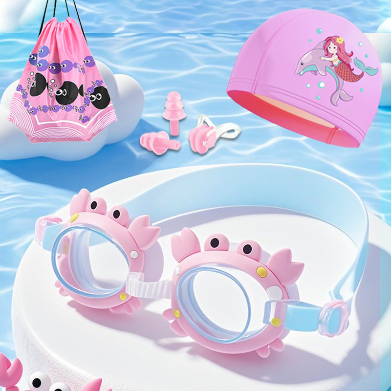 Gafas de Natación Infantil de PC Impermeable y Antivaho para Piscina image 17