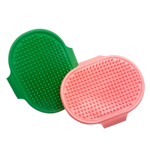 Pet Bathing Brush Dog Massage Brush Pet Massage Gloves Cat Dehauling Brush Pet Supplies Bath Massage Hand