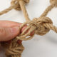 Hemp Rope Mesh Antique Bar Hotel Partition Decorative Mesh Outdoor Outdoor Fence Mesh Climbing Mesh Hemp Rope Woven Mesh