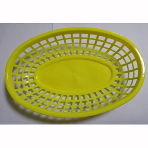 Cesta de pollo frito y patatas fritas, cesta de hamburguesas, merienda de té de la tarde, cesta de plástico ovalada, cesta de comida para fiestas, recortada