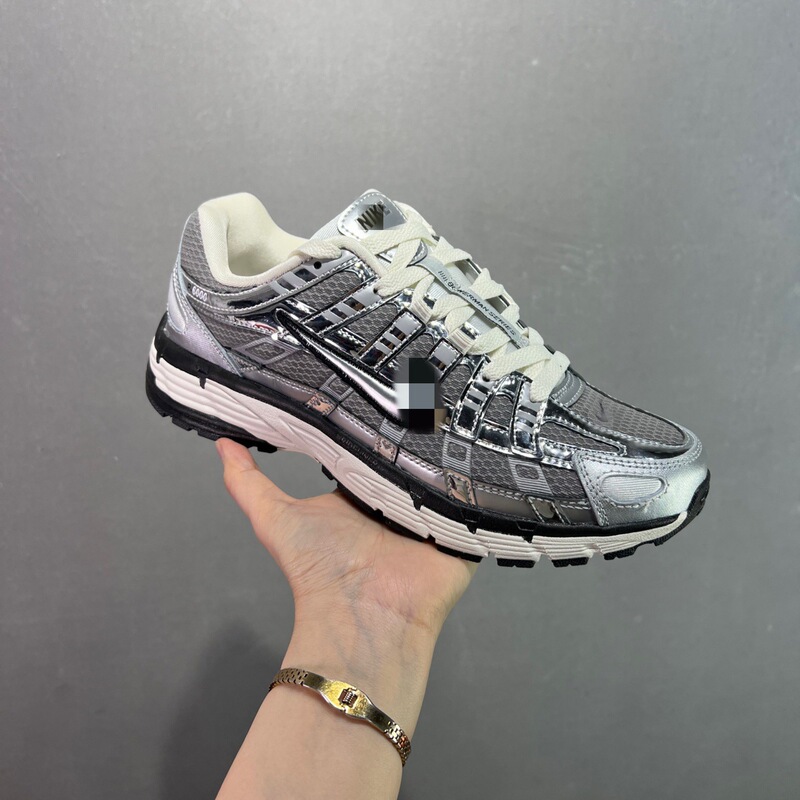 P6000 メンズスポーツシューズ夏のレトロランニングシューズスタイル通気性軽量クッション性お父さん靴男性と女性のスポーツシューズ|undefined