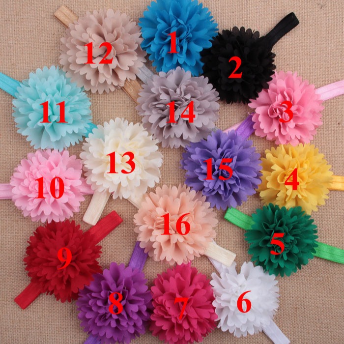 high quality children's shiffon hair accessory