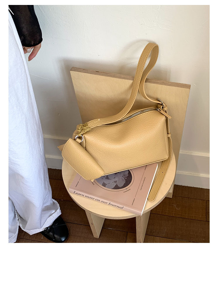 Large-capacity soft-faced single-shoulder bag for women, new style 2025, trendy and retro, stylish and fashionable, with a fashionable and high-quality crossbody bag undefined