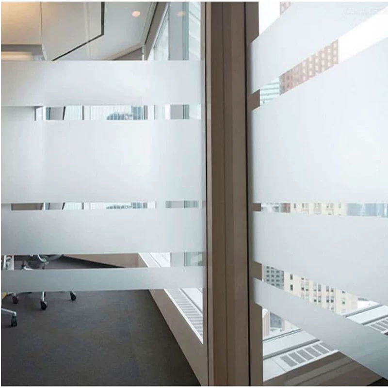 Glass transparent sticker, matte glossy window stickers