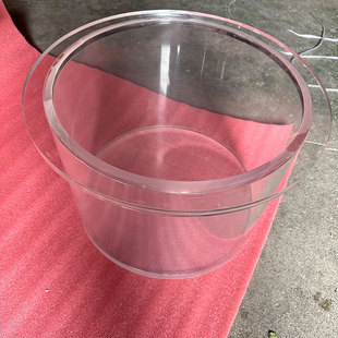 ll high transparent acrylic tube hollow cylindrical plexiglass tube thickened pressure vacuum barrel dust cover processing