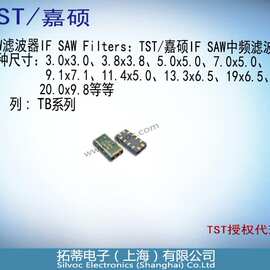 TB1248A:TST/嘉硕 SAW 滤波器 180MHz SMD13.3x6.5x1.85