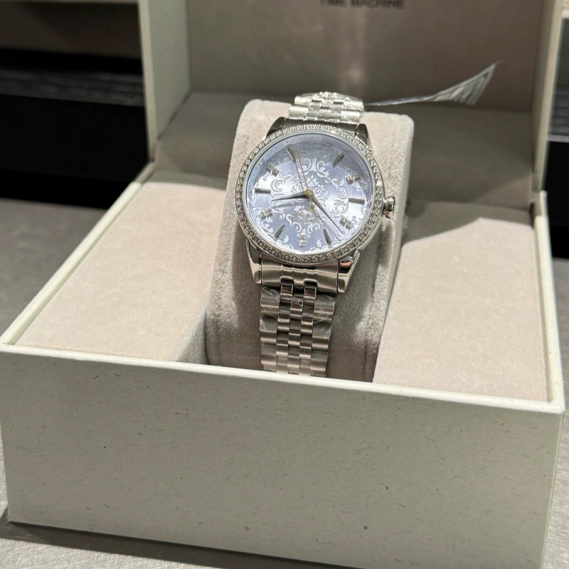 Новые женские часы Empress Carved Ice Blue Limited Edition Cherry Saturn со стальным ремешком из змеиной кости, маленькие золотые часы, женские часы.