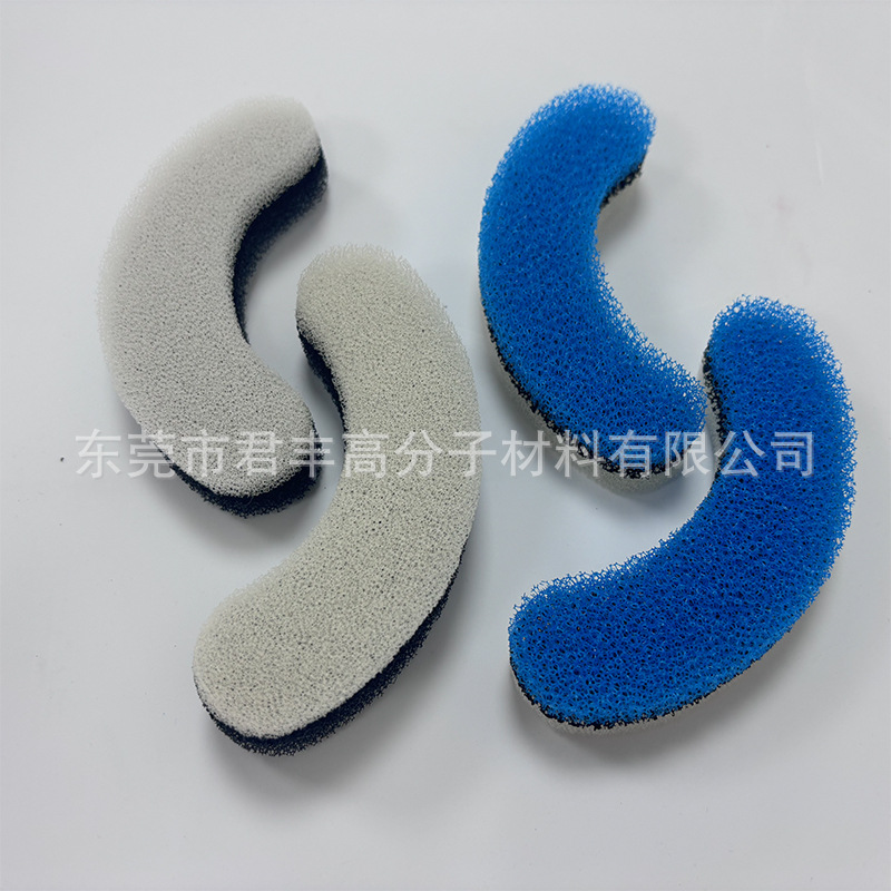 蓝色海绵猫狗自动饮水器净水海绵滤芯喂水器过滤棉宠物饮水机滤芯