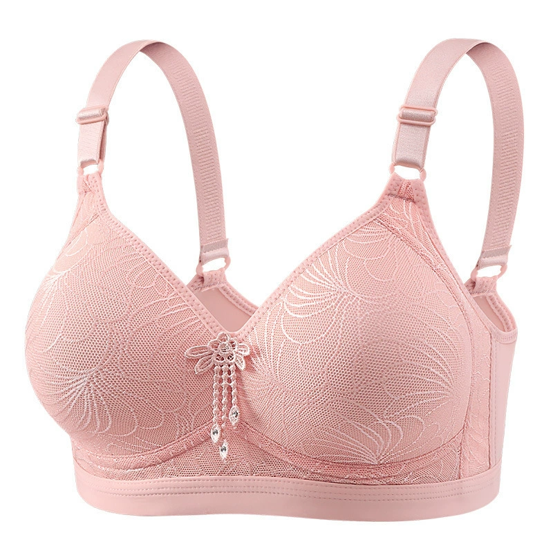 (Cross-border trading), thin cotton underwear, supporting wireless bra, bra top, plus size