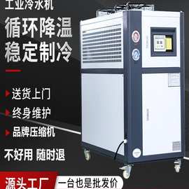 工业冷水机5匹风冷式制冷机水冷式冷油机小型注塑模具冷却降温机