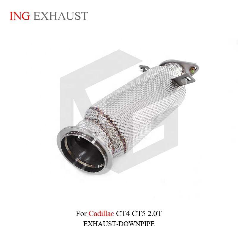 Suitable for Cadillac CT4 CT5 2.0T Stainless Steel Heat Shield Exhaust Pipe