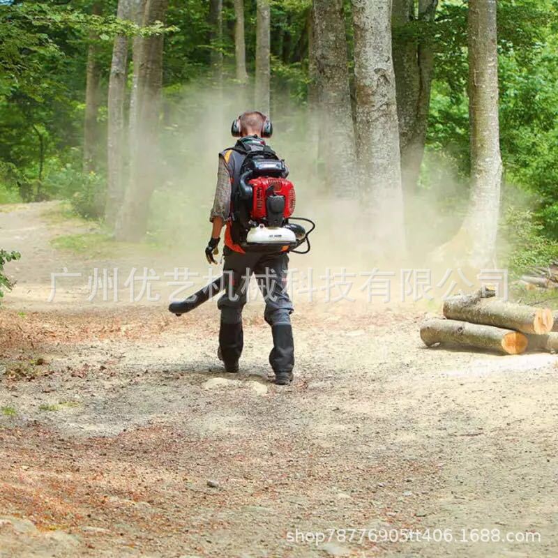 意大利efco叶红背负式吹风机风力灭火机 吹尘机 吹雪机山林清洁机