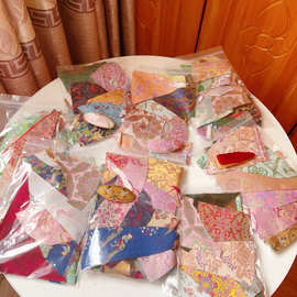 布片料大礼包·刀口发夹手工真丝宋锦新中式