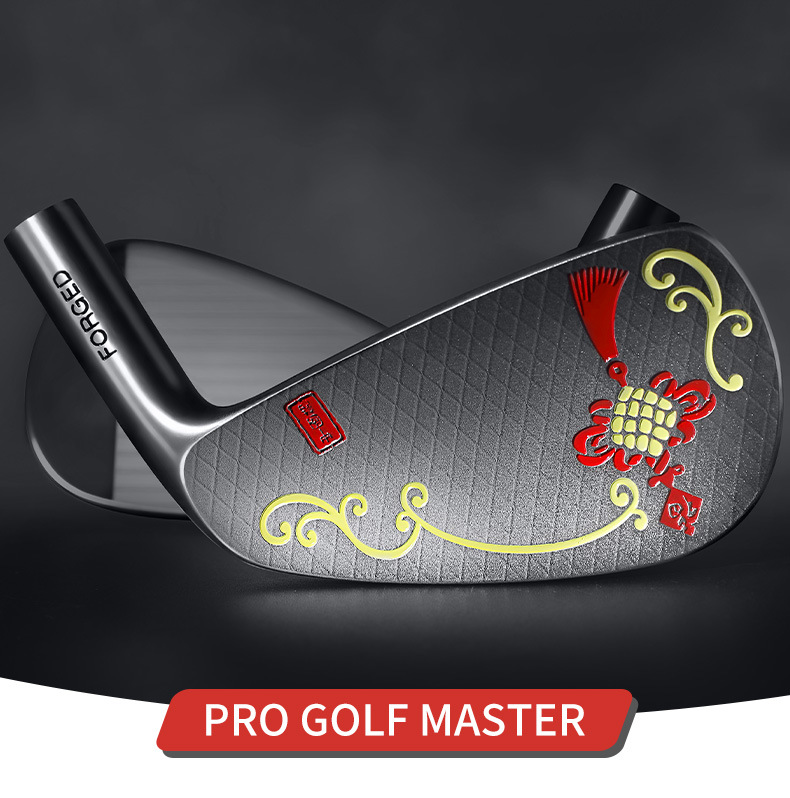 Bộ đầu gậy sắt golf PGM rèn mềm dao lưng hoàn chỉnh — Bộ đầu nút thắt kiểu Trung Quốc [thiết kế mặt sau bằng sắt rèn/mặt sau] TIG085 chi tiết 3