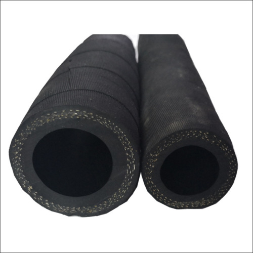 Black fabric rubber hose, high-temperature resistant, heat resistant, oil resistant, water supply pipe, sandblasting pipe, steam pipe, high-pressure pipe, flexible hose, leather hose