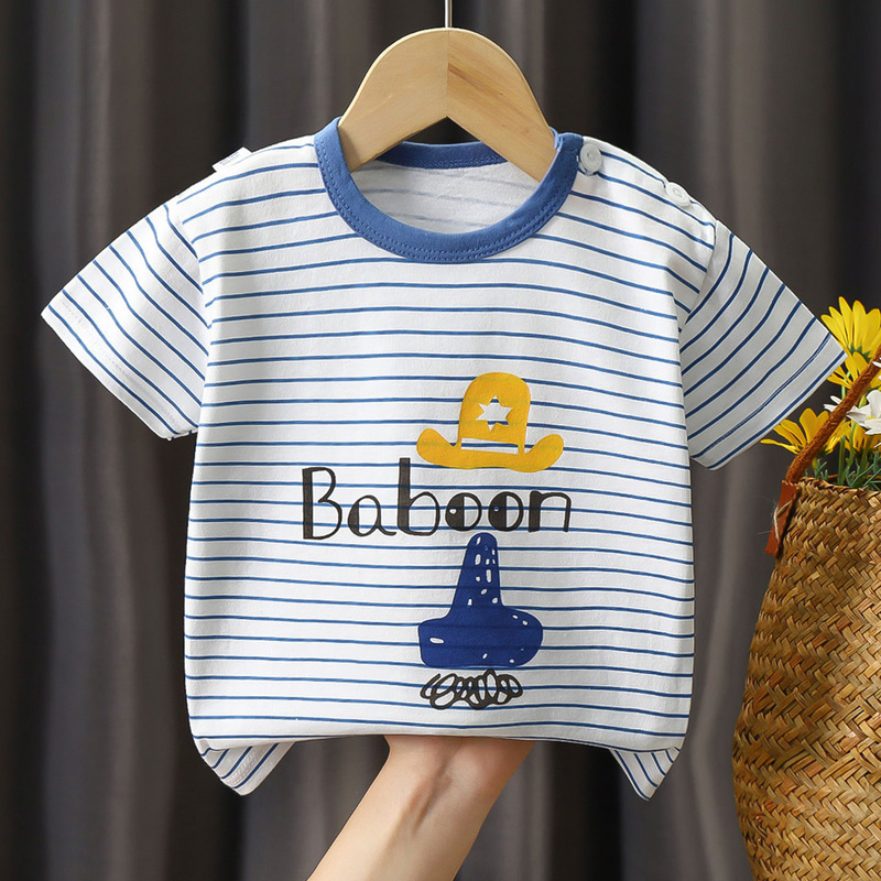 子供用半袖Tシャツ 純綿A級 夏の新作 男の子 赤ちゃん 女の子 綿100％服 韓国風子供服|undefined