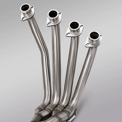 Motorcycle exhaust pipe: Front Section Exhaust Tail Section