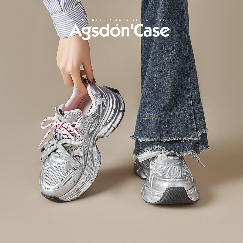 Zapatos Deportivos Augusden para Mujer, Plataforma Gruesa, Estilo Casual, Otoño 2025, Ligeros para Correr