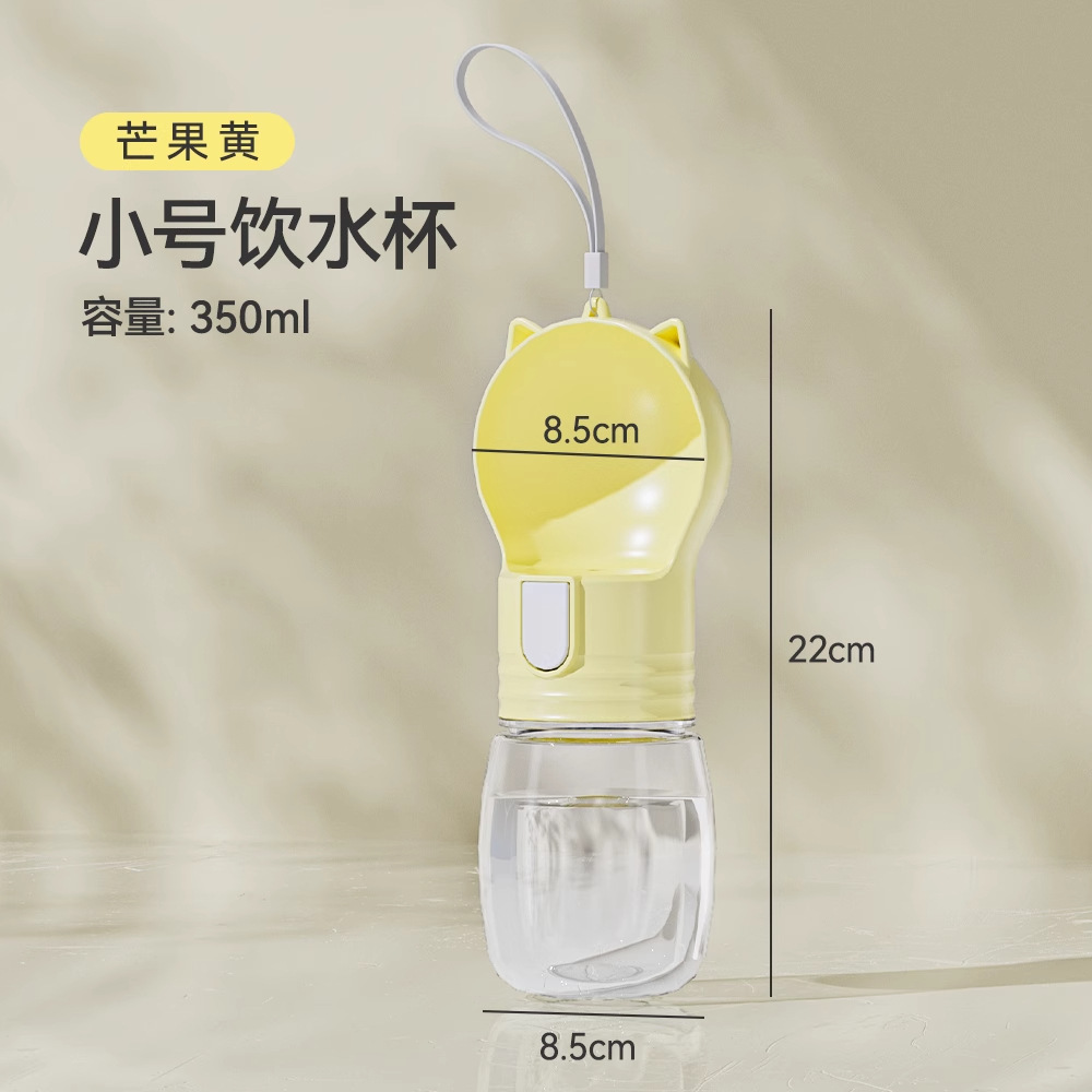 Taza de agua portátil de doble propósito para perros fuera de casa para mascotas hervidor de agua para gatos bebedor de agua para perros pequeños taza de agua al aire libre