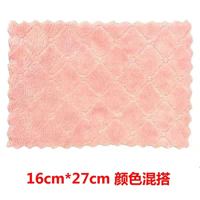 Kitchen Absorbent Dishcloth, Thickened Cleaning Rag, 25×25 cm, Highly Absorbent
