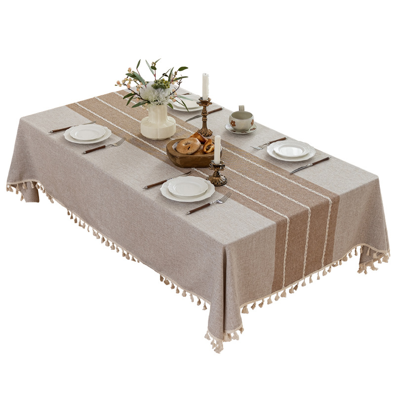 Topa de mesa anti-derrama japonesa antideslizante y resistente al desgaste, mesa rectangular, almohadilla protectora de mesa de té doméstica de alta calidad