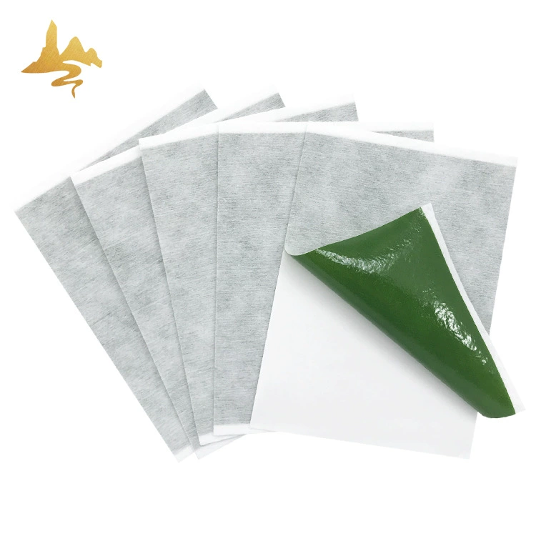Источник производителя трансграничной оптовой внешней штукатурки белая водяная ткань зеленая резиновая наклейка для шеи, плеч, талии и ног