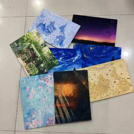 彩印毛毡板可定制小红书同款高清彩印徽章照片收纳展示毛毡板