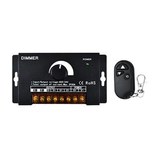 3-Key Large Iron Shell Knob Dimmer Rf Remote Control 3*30A High-Power Iron Shell Dimming Controller Lighting Project