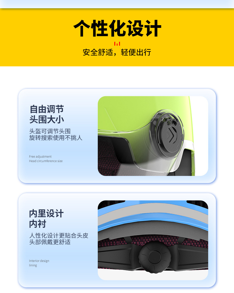 Basic Helmet for Electric Vehicles with 3C Certification, Cute Children's Motorcycle Helmet for Parent-Child Riding, Breathable Half Helmet for Summer