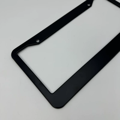 Cross-Border Best-Selling American Standard Black License plate holder/license plate holder