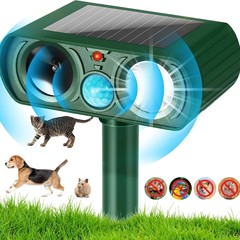 屋外ソーラー式ネズミ撃退器 赤外線誘導猫犬撃退器 超音波鳥撃退器 動物撃退器