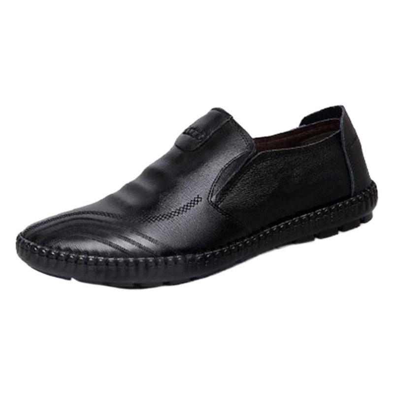 Zapatos de hombre cómodos zapatos casuales zapatos de guisantes de fondo suave pu zapatos casuales de los hombres de comercio exterior zapatos casuales de los hombres