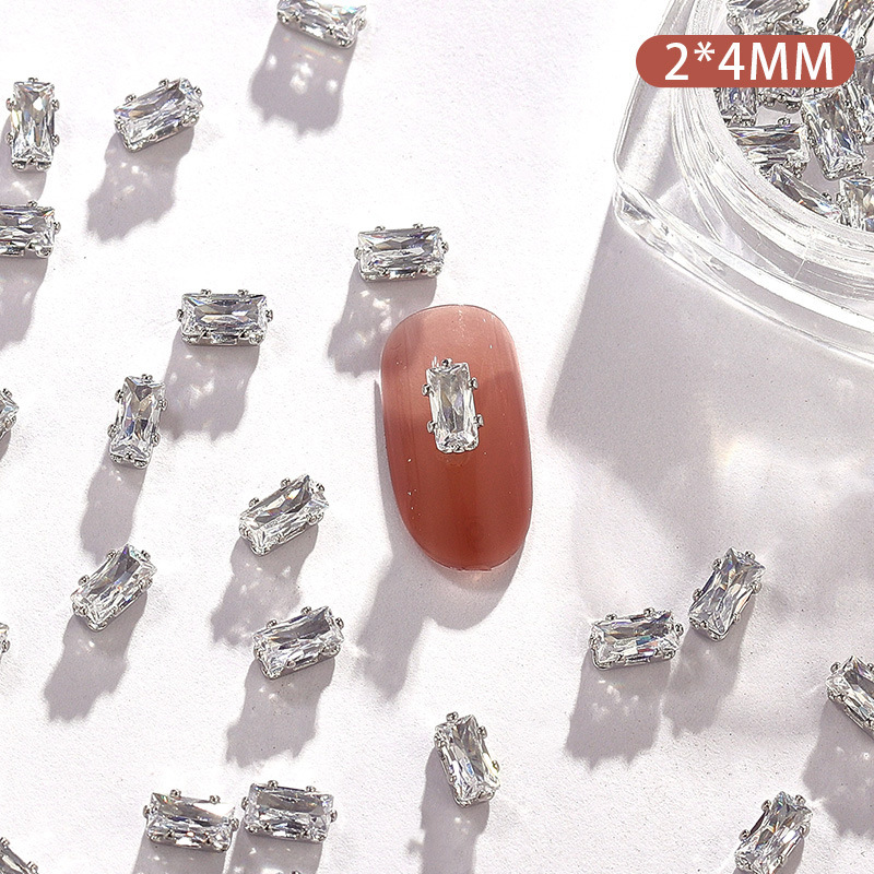 SKU_14_9064#长方2_4mm【09#银】20颗