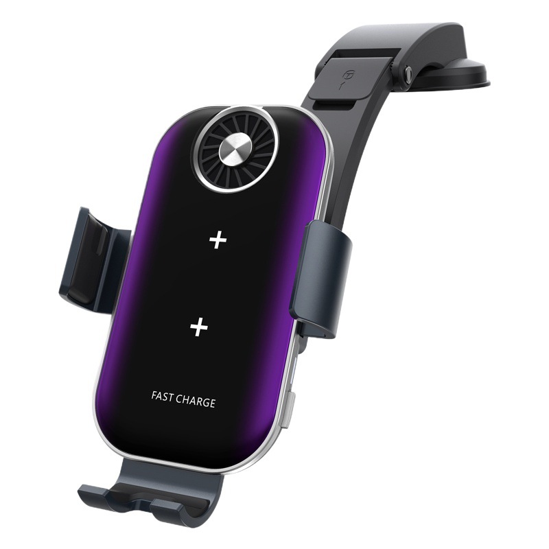 Soporte de coche de refrigeración para pantalla plegable Samsung Z Flip6 iphone16 cargador inalámbrico