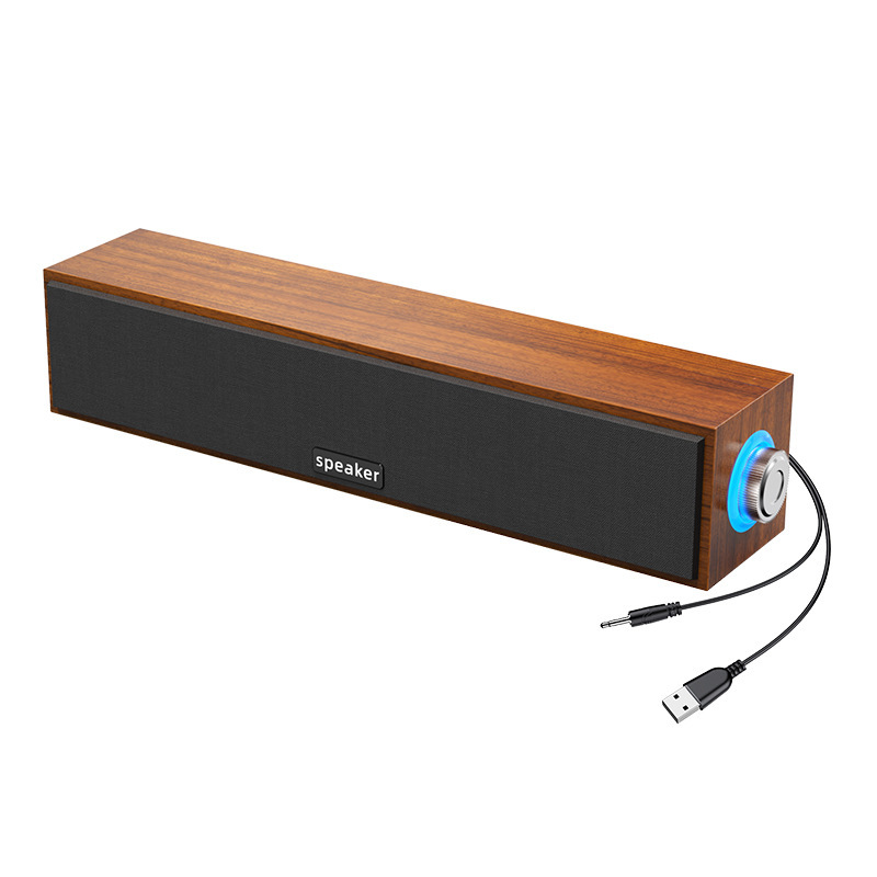 国境を越えた長いケーブルbluetoothスピーカーのダブルスピーカーusbコンピュータノートサブウーファーがデスクトップオーディオを制覇した|undefined