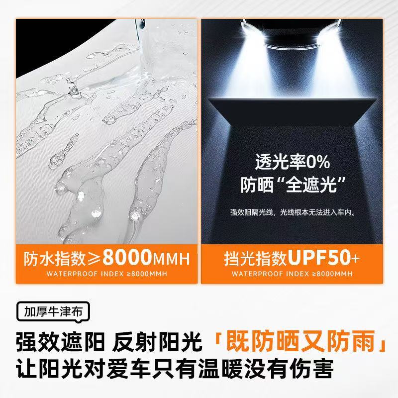 汽车车衣车罩防晒防雨隔热加厚牛津布全罩遮阳通用四季罩衣套6d|undefined