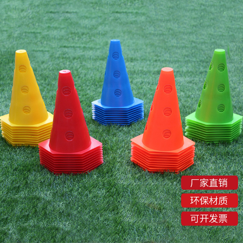 23cm 육각형 홀 로고 버킷 1개(색상 비고)