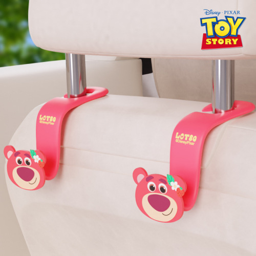 Disney Strawberry Bear car seat car hook inside the car seat back seat rear car storage hook