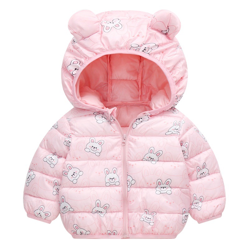 Ropa para niños de comercio exterior de primavera, Otoño e Invierno Nueva ropa acolchada de algodón para niños de dibujos animados para niños pequeños y medianos ropa acolchada de algodón para niños y niñas abrigo corto