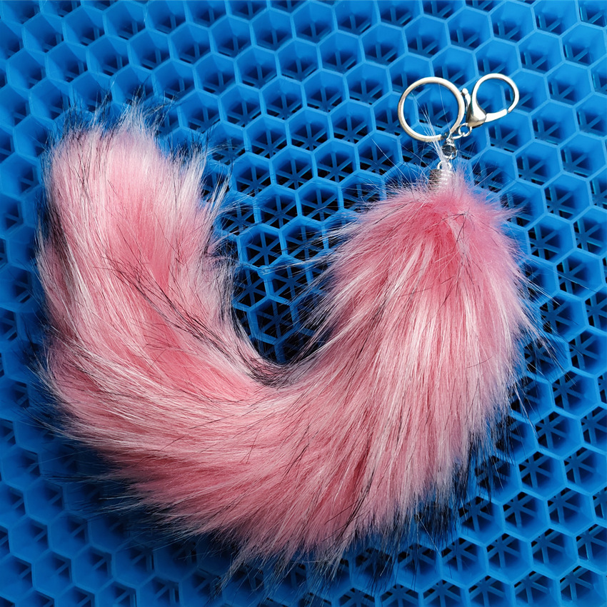 40cm长尾巴钥匙扣