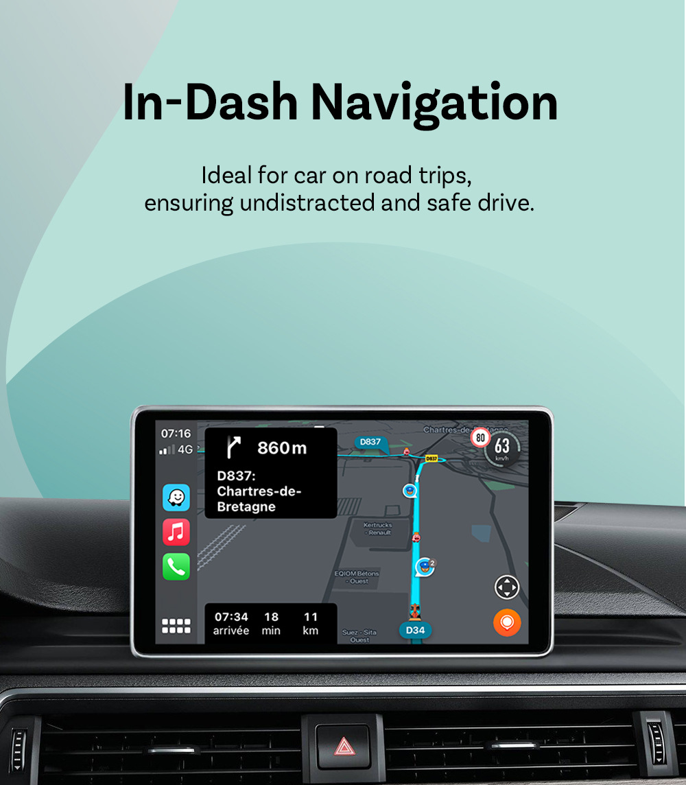 Wireless Carplay Box Oem Oem Customized Export Cross-Border Popular Smart Car-Machine Interconnection Carplay Box