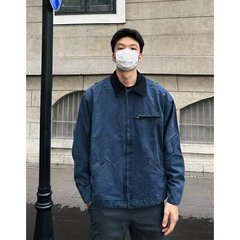 アメリカのレトロな襟のスーツのジャケットの男性の春と秋の新型のファッションのゆったりした上着のパイロットのデトロイトのコート