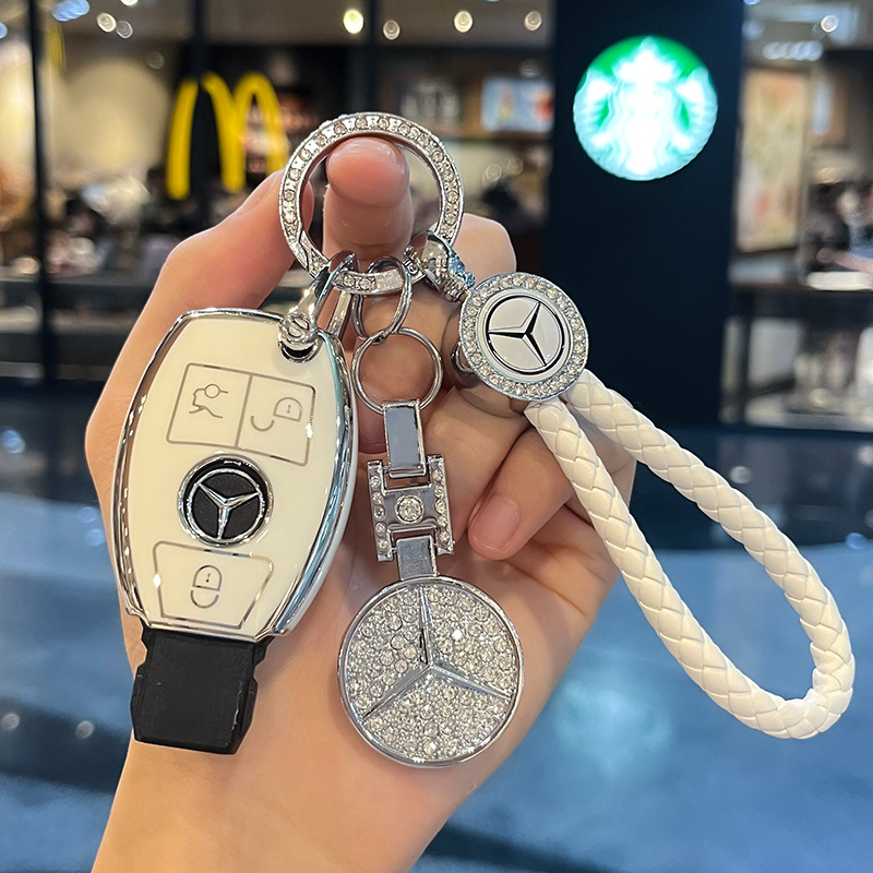 Mercedes V-Class Key Cover Vito Protective Case Cla Diamond Style S-Class Glc Car E-Class C-Class Key Holder Cls Premium Case