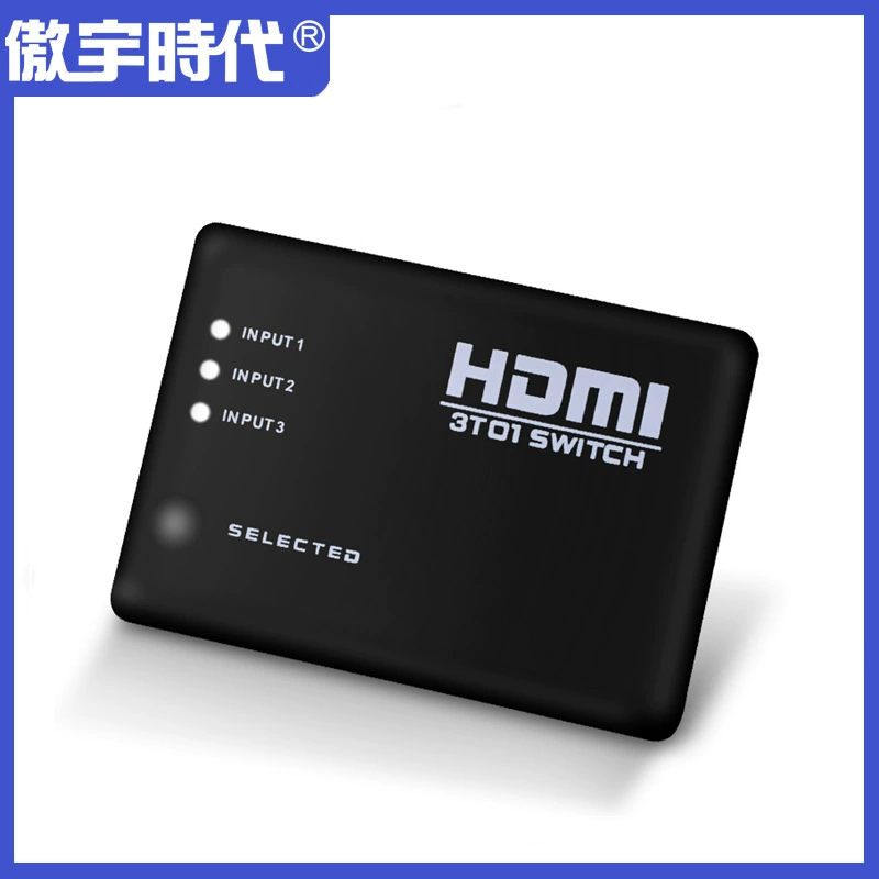 Source plant HDMI switching three -in -one HDMI3 cut 1 switch HDMI converter HD switch 3X1
