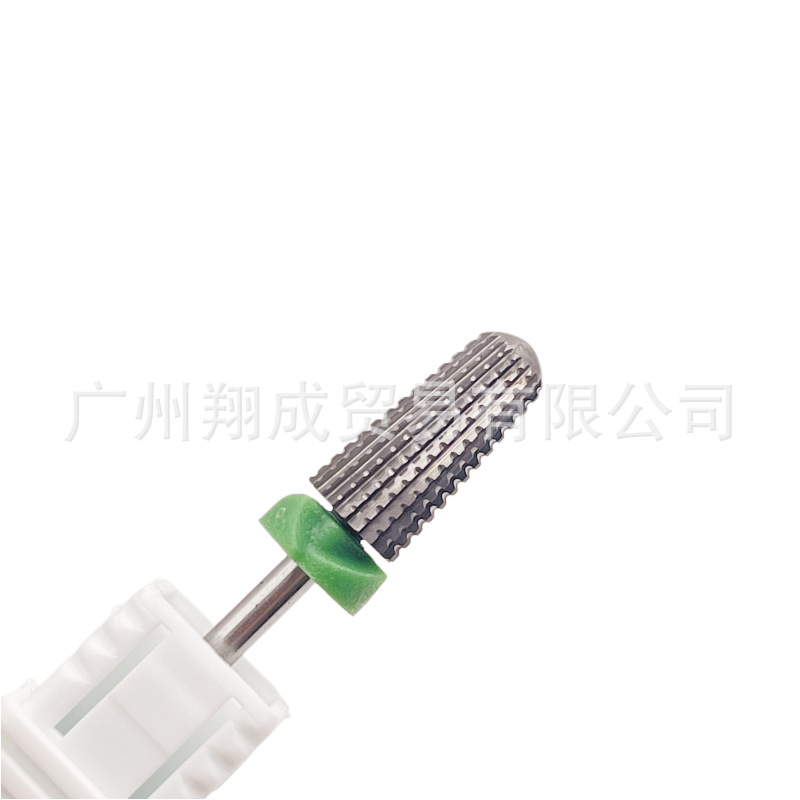 Nail art de gama alta frontal cabeza de molienda + eliminación de uñas de aleación de acero de tungsteno taladro de eliminación de uñas taladro tallado cabeza de molienda