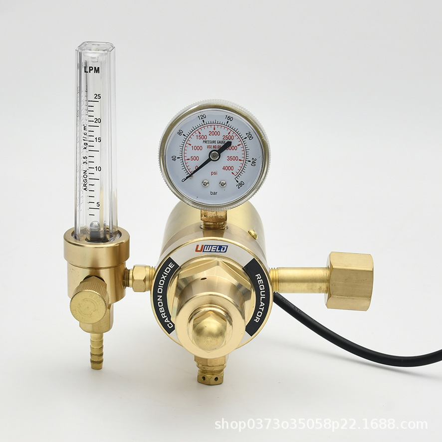 二氧化碳加热减压器全铜220v加热减压器