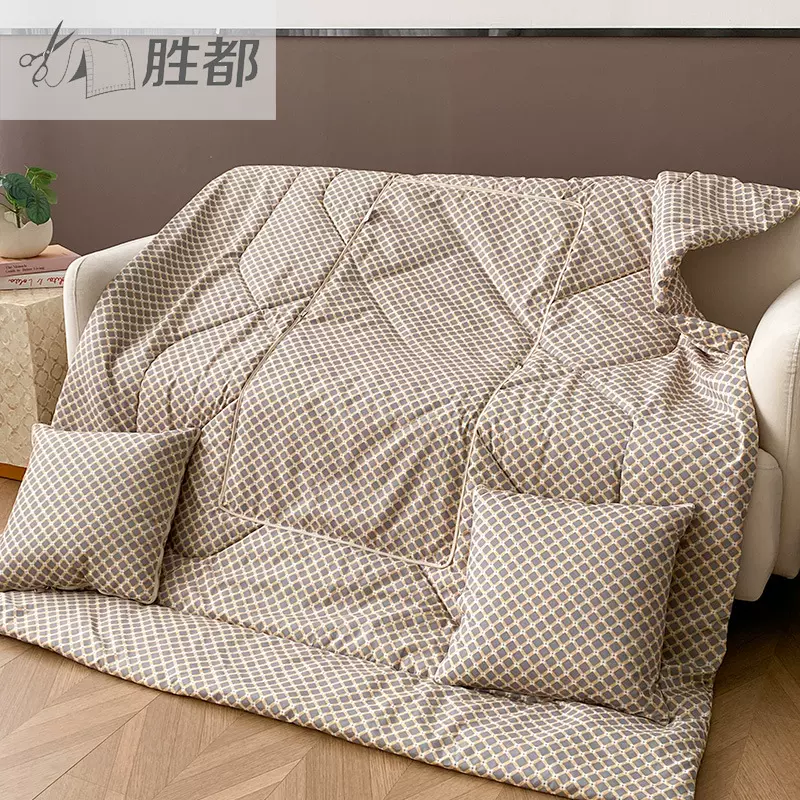 胜都抱枕被子两用ins汽车办公室午睡枕头空调被子多功能沙发靠垫