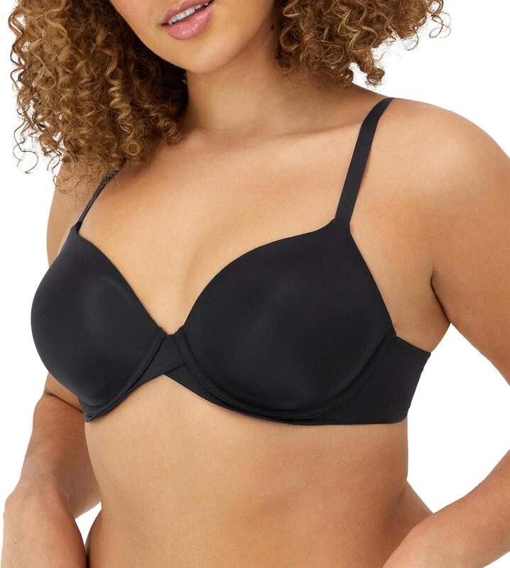 Maidenform Women's Underwire One Fab Slim Fit Microfiber Half T-Shirt Bra with Convertible Straps Maidenform Women's Underwire One Fab Slim Fit Microfiber Half T-Shirt Bra with Convertible Straps